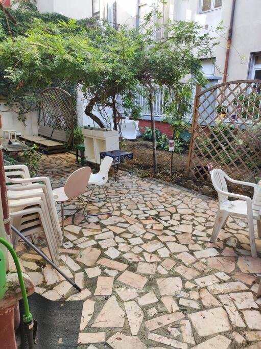 Garibaldi Mini-Maison Jardin Appartement Saint-Ouen  Buitenkant foto